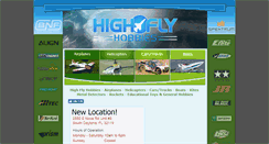 Desktop Screenshot of highflyhobbies.com